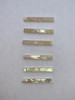 1pc Australian Greenlip abalone strips straight 3.17x25x1.3mm