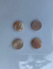 1pc Awabi dots 6.35mm (1/4")x1.3mm