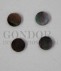 1pc Black MOP dots 14x1.3mm