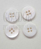 1pc Fresh Water Pearl button 4H 16Lx2mm