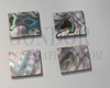 1pc Green abalone blanks 18x22x1.5mm