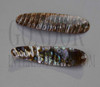 1pc Green abalone fishing lures with holes 20x85-90mm