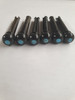 1 set Guitar bridge pins Size 1 Ebony Turquoise dot