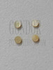 1pc Gold MOP dots 3.17x1.3mm