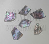 1oz Pink abalone blanks mix size 1.5mm