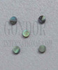 1pc Paua dots 2.35mm (3/32")x1.3mm