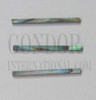 1pc Paua strips straight 1.5x25x1.3mm
