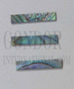 1pc Paua strips straight 6.35x25x1.3mm