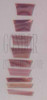 1set Pink mussel crown blank set 1.5mm