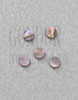 1pc Red abalone dots 3x1.3mm