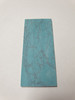 Arizona Turquoise J081 artificial stone blanks 30 x 70 x 1.5mm suitable for inlay. Can be cut with standard cutting tools - jewellery saw similar in characteristics to mother of pearl (hardness approx. 3. Can be sanded and polished same way as shell material. All pcs are A grade good on both sides.