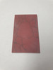 Bloody Jasper reconstituted stone blanks 30 x 50 x 1.5mm suitable for inlay. Can be cut with standard cutting tools - jewellery saw similar in characteristics to mother of pearl (hardness approx. 3. Can be sanded and polished same way as shell material. All pcs are A grade good on both sides.