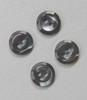 1pc Trochus buttons dark 2H 18Lx2.5mm