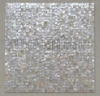 1pc White/Gold MOP tile on mesh 500x500mm 15x15mm