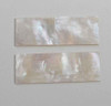 1pc White MOP blanks 32x108x3.15mm