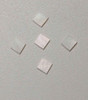 1pc White MOP blanks 6.1x6.1x2mm