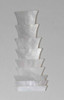 1set White MOP crown blank set 1.5mm