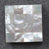 1pc White MOP tile 60x60mm 15x15mm