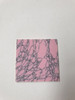 Pink stone CH2B4 reconstituted stone blanks 50 x 50 x 1.5mm suitable for inlay. Can be cut with standard cutting tools - jewellery saw similar in characteristics to mother of pearl (hardness approx. 3. Can be sanded and polished same way as shell material. All pieces are A grade good on both sides.