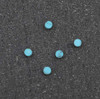Turquoise CH2A6 dots 2.5mm diameter x 1.3mm thickness - round flat pcs cut to precise diameter and thickness. Ideal for use in inlay applications - for fretboard markers, and general inlay or jewellery decorations. All dots are A grade good on both sides.