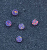 Opal dots OP76 3 x 1.3mm flat pcs made to specific diameter and thickness made from manufactured opal suitable for inlay,fingerboard markers, jewellery, Opal dots can be worked same way as mother of pearl and are of similar hardness.