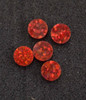 Opal dots OP45 5 x 1.3mm flat pcs made to specific diameter and thickness made from manufactured opal suitable for inlay, fingerboard markers, jewellery, Opal dots can be worked same way as mother of pearl and are of similar hardness.