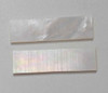 White Mother of Pearl flat inlay blanks size 16mm (0.6") width x 16mm (0.6") length x 1mm (0.04") thickness A grade good on both sides.