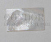 White Mother of Pearl flat inlay blanks polished 1 side size 25mm (0.98") x 50mm (1.96") x 1.3mm (0.51") thickness A grade good on both sides. polished 1 side