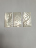 1pc White MOP blanks 30x57x1.5mm