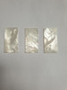 1pc White MOP blanks 30x57x1.5mm