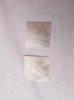 1pc White MOP blanks polished 1 side 40x40x0.5mm