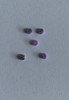 Amethyst CHAR7 dots 5mm diameter x 1.3mm thickness - round flat pcs cut to precise diameter and thickness. Ideal for use in inlay applications - for fretboard markers, and general inlay or jewellery decorations. All dots are A grade good on both sides.