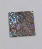 Paua abalone (New Zealand Paua shell) flat inlay Heart blanks polished 1 side size 25mm (1") width x 25mm (1") length x 1mm (0.04")  thickness.