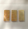 Gold MOP flat inlay blanks size 20mm (0.79") width x 40mm (1.57") length x 2mm (0.08") thickness A grade polished 1 side.