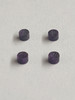 1pc Amethyst  SUGID  reconstituted stone dots 2 x 1.5mm
