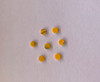 Yellow Stone LEMCW2 reconstituted stone dots 4 x 1.5mm - round flat pcs cut to precise diameter and thickness. Ideal for use in inlay applications - for fretboard markers, and general inlay or jewellery decorations. All dots are A grade good on both sides.