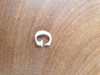 1pc White MOP inlay letter G 8x8.3x1.5mm