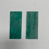 1pc Turquoise Green M114 artificial stone blanks 30x70x1.5mm