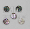 Green abalone dots 7.5mm x 1.5mm thickness are round flat shell pcs cut to precise diameter and thickness. Ideal for use in inlay applications - for fretboard markers, bow frogs and general inlay, marquetry or jewellery decorations. All pcs are A grade.