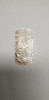 White MOP cabochon dragon 19mm width  x 37mm length x 4.5mm thickness. Best grade W, MOP carving high quality precision work. Suitable for jewellery and other decorative applications. A grade.