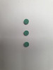 Malachite stone SMALT3 dots 10m diameter x 1.3mm thickness - round flat pcs cut to precise diameter and thickness. Ideal for use in inlay applications - for fretboard markers, and general inlay or jewellery decorations. All dots are A grade good on both sides.