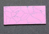 Pink stone I79 artificial stone blanks 30 x 70 x 1.3mm suitable for inlay. Can be cut with standard cutting tools - jewellery saw similar in characteristics to mother of pearl (hardness approx. 3. Can be sanded and polished same way as shell material. All pcs are A grade good on both sides.