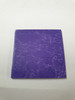 Amethyst N115 artificial stone blanks 50x50x1.5mm suitable for inlay. Can be cut with standard cutting tools - jewellery saw similar in characteristics to mother of pearl (hardness approx. 3. Can be sanded and polished same way as shell material. All pcs are A grade good on both sides.