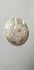 White MOP cabochon Lady Flower 30mm width  x 35mm length x 3.8mm thickness. Best grade W, MOP carving high quality precision work. Suitable for jewellery and other decorative applications. A grade.