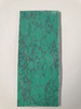 Turquoise Green M114 artificial stone blanks 30 x 70 x 2.2mm suitable for inlay. Can be cut with standard cutting tools - jewellery saw similar in characteristics to mother of pearl (hardness approx. 3. Can be sanded and polished same way as shell material. All pcs are A grade good on both sides.