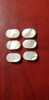 1 set White MOP tuning peg 6pc set 14x22x7mm no hole A grade