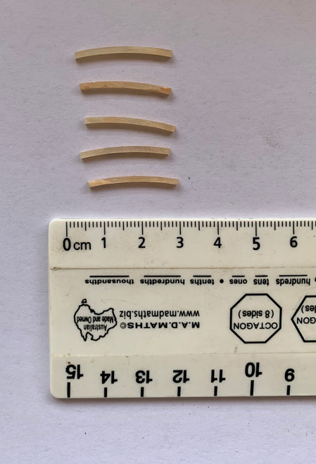 1pc Awabi strip curved 1.5x24x1.5x200mm