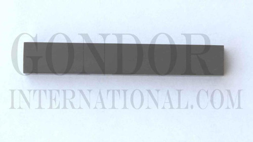 1pc Buffalo horn nut blank 10x55x6mm