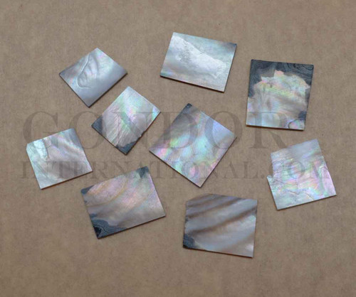 1oz Brownlip MOP blanks mix size 1.5mm