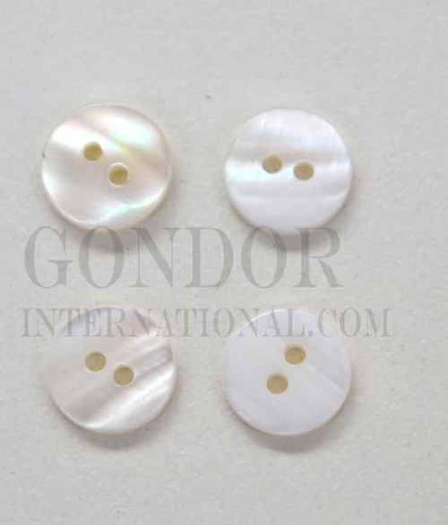 1pc Fresh Water Pearl button 2H 24Lx2mm
